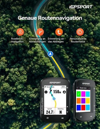 Велокомп'ютер iGPSPORT BSC200S, 2.4 дюйма, IPX7, Пластик/Електроніка, Чорний
