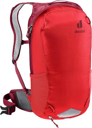 Велосипедний рюкзак Deuter Race 16, вишня-масала, 16 л, з системою Airstripes