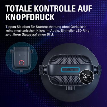 Конденсаторний мікрофон Elgato Wave3 MK.2 з DSP-ефектами