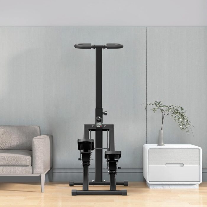 Сходовий тренажер для домашнього використання, складний, з великою педаллю, вертикальний тренажер для тренування всього тіла, степер для домашніх тренувань з вантажопідйомністю 110 кг