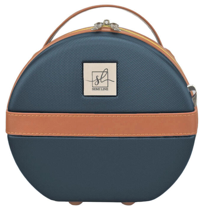 Бьюті-кейс Semi Line 5L Blue/Brown (T5672-1)