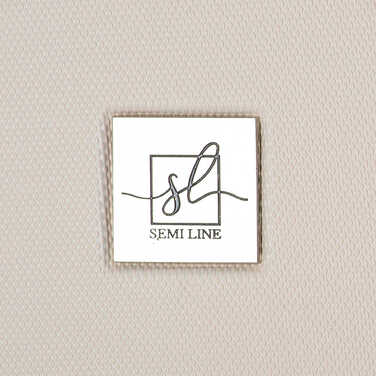 Бьюті-кейс Semi Line 5L Ecru/Brown (T5670-1)