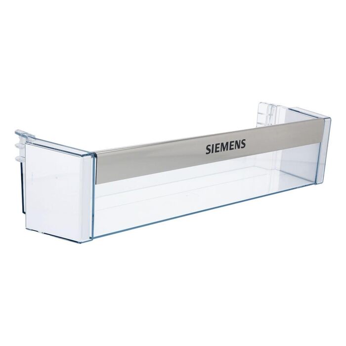 Полиця для пляшок LUTH Premium Profi, сумісна з Siemens 00745099, 472x120 мм для дверей холодильника/морозильної камери