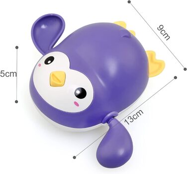 Іграшки для ванни для немовлят від 1 2 3 4 років, водна іграшка Заводний механізм Плаваючий басейн, іграшки для ванни для ванни дл