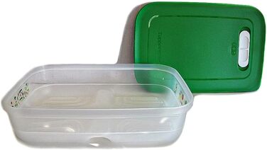 Холодильник TUPPERWARE 1,8 л темно-зелений KlimaOase плоский PrimaKlima Klimaknig