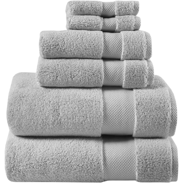 Набір розкішних рушників Splendor з 100 бавовни, 1000 г/м, готельна якість, не скручуються, добре поглинають вологу, швидко сохнут