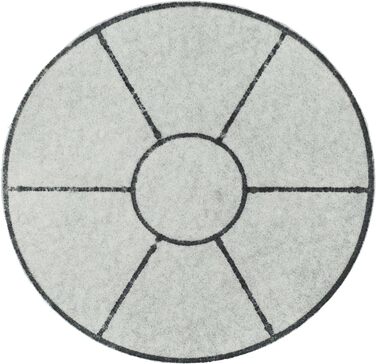 Комбінований фільтр vhbw сумісний з Moulinex T51, T43, T48, T49, T50, T44, T45, T46, T47 Фритюрниця - фільтр жиру та запаху, 165 мм