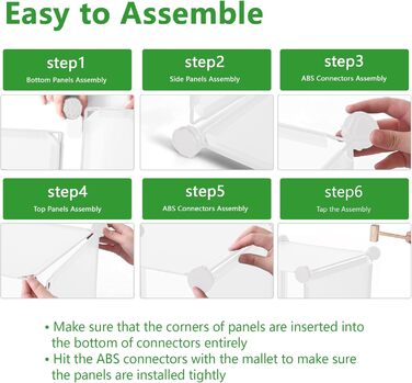 Кубоподібна полиця для зберігання, 16 кубічних полиць, шафа, модульна пластикова полиця своїми руками, ідеально підходить для спальні, вітальні, офісу, 122 см Д x 31 см Ш x 122 см В, молочно-білий, UPCS16M 16 кубів