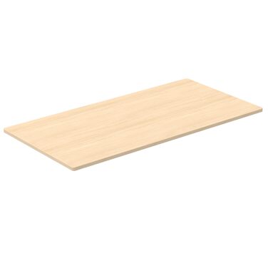 Повна стільниця 160x80 см - екологічно чиста деревина з меламіновим покриттям, біла стільниця товщиною 25 мм для меблів своїми руками, обіднього столу, робочої поверхні - ударостійка кромка ABS (бежевий, 160 см x 80 см) Бежевий 160 см x 80 см