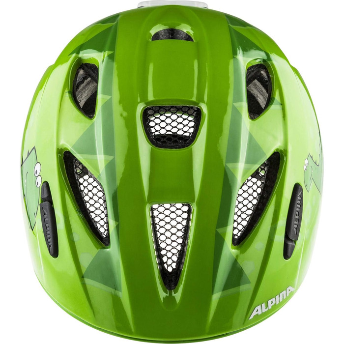 Світлодіодний велосипедний шолом з підсвічуванням, світловідбивачем, легким і настроюваним світлодіодним шоломом для дітей зелений