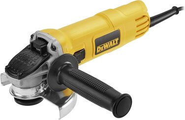 Кутова шліфувальна машина DeWalt (з кутовими шліфувальними кругами 2200 Вт/230 мм і 900 Вт/125 мм, швидке регулювання захисного ко