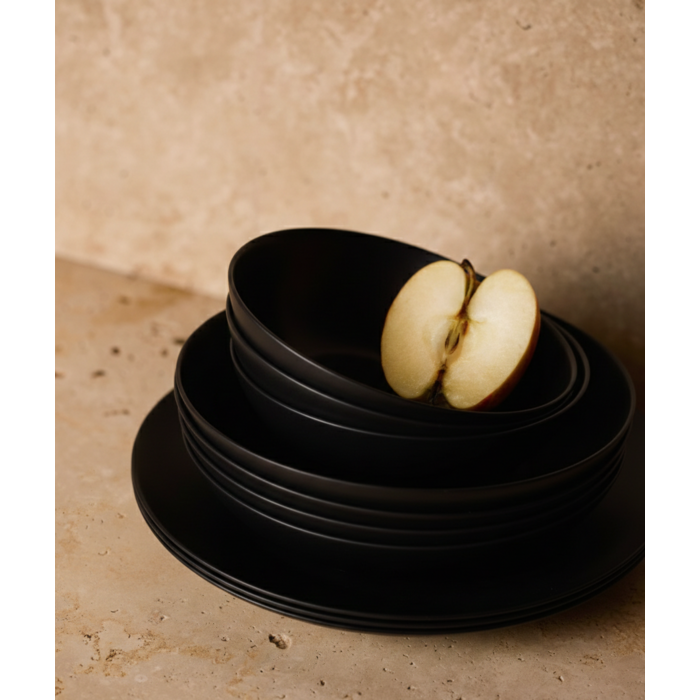 Тарілка десертна Luminarc Apy Black, 18 см (7234996)