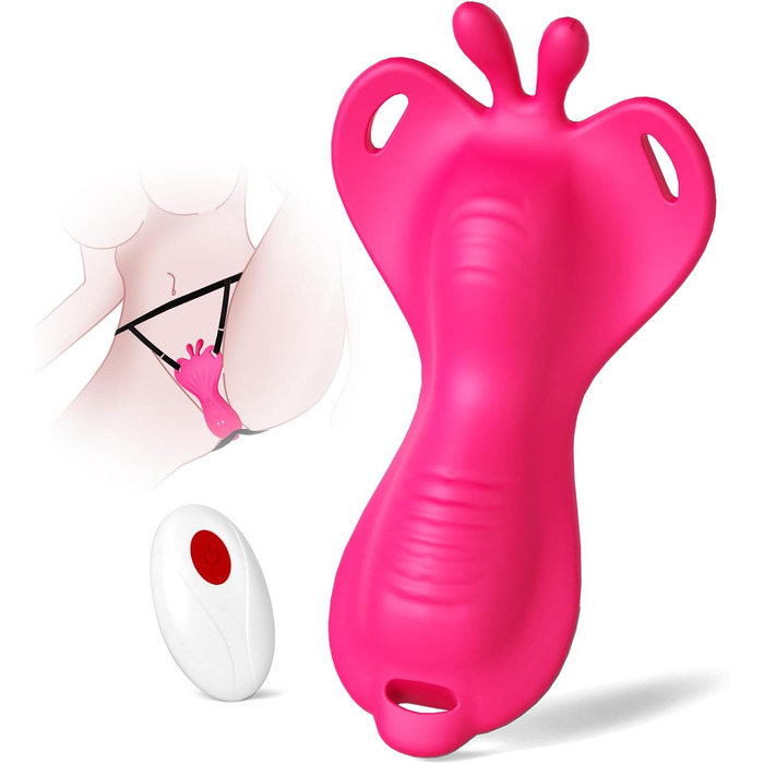 Вібраційна секс-іграшка для жінок, вібратори для пар з пультом дистанційного керування, набори вібраторів-метеликів, вібрація для жінок, 10 режимів вібрації, стимуляція клітора, точка G, тиха секс-іграшка, набір секс-іграшок для жінок