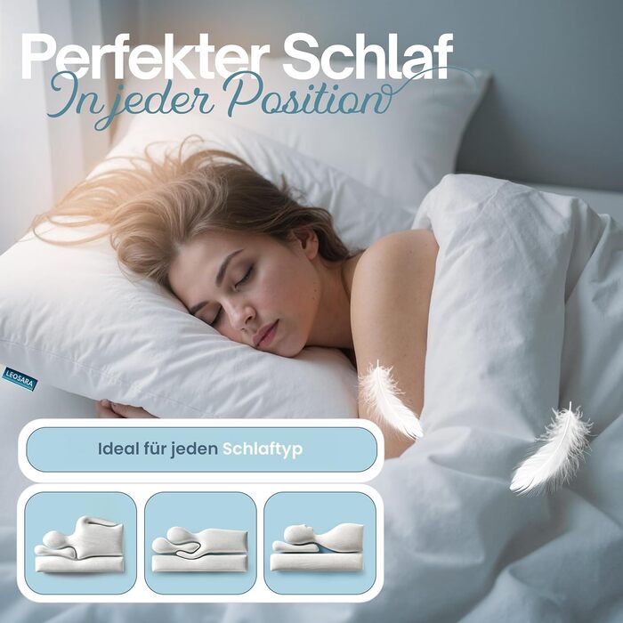 Камерна пухова подушка 80x80 Пухова подушка 80x80 см - Пухова подушка, пухова подушка 80x80 Підходить для алергіків Дихаюча Подушка, 90 пух, 10 пір&39я () 80x80 см, 3-