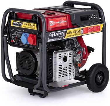 Дизельний генератор HDE 9000 EA-EA3 1/3-6 кВт Потужний та ефективний дизельний генератор для приватного та професійного використання, 97 дБ/А