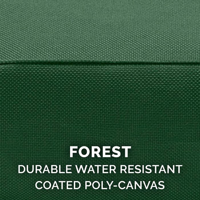 Ортопедичне ліжко для собак Furhaven XL, водостійке, для використання в приміщенні/на вулиці, з логотипом, Oxford Polycanvas, зі знімним чохлом, що прається - Forest, Jumbo (X-Large Д 102 x Ш 81 x В 10 см Forest)