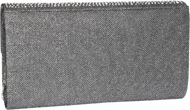 Розкішна клатч-сумка SwankySwans Montary Diamant, сіра
