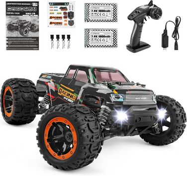 Дистанційно керований автомобіль 116 RC Monster Truck, водонепроникний RTR All Terrain RC Car 36 км/год, дистанційно керована іграшка для дітей та дорослих