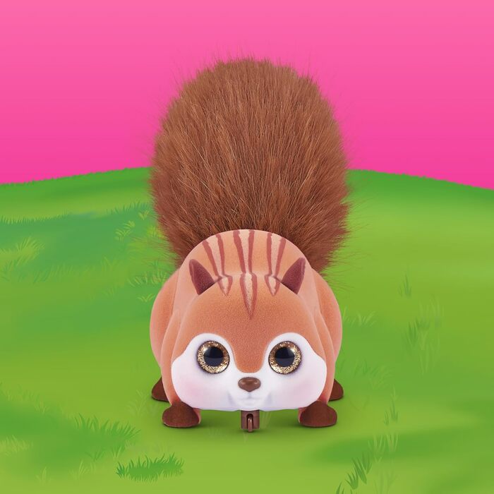 Інтерактивний робот-білка Scurry'n Squirrel (коричневий) від ZURU рухлива іграшка з реалістичними рухами та звуками, для дітей від 2 років