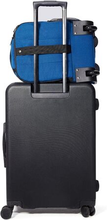 Рюкзак-візок Aircruiser Hybrid 40 x 30 x 20 см з колесами, ручна поклажа Ryanair, ручна поклажа Wizzair, дорожній рюкзак для літака (синій, 40x30x20 см - з колесами), синій 40x30x20 см - з колесами