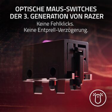 Ультралегка бездротова ігрова миша для кіберспорту вагою 58 г (оптичний сенсор з 30K DPI, технологія бездротової гіпершвидкості, о