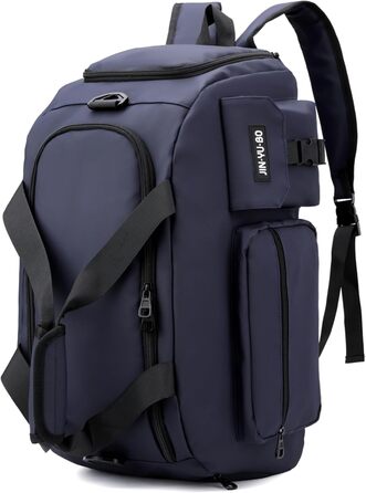 Спортивна сумка для чоловіків та жінок, дорожня сумка 32 л з відділенням для взуття, відділенням для вологи, тренувальна сумка з рюкзаком, дорожня сумка для вихідних, сумка для ручної поклажі, сумка для плавання для спорту, для подорожей, для спортзалу, с