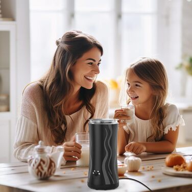 Піноутворювач для молока електричний 4 в 1 для гарячого та холодного молока Гарячий шоколад Тепле молоко Антипригарне покриття 600