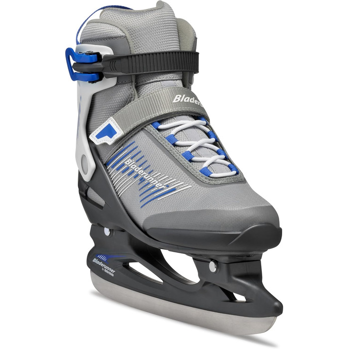 Жіночі ковзани для катання BLADERUNNER BY ROLLERBLADE Igniter Ice W Allround, сріблясто-блакитні, розмір 41 (UK 7.5 / US 9.5)