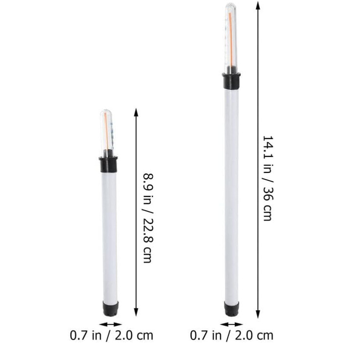 Індикатор рівня води Рослини Гідропонний індикатор рівня води Індикатор поливу Кімнатні рослини (18 см, 30 см), 8 шт.
