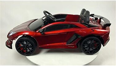 Дитячий електромобіль Lamborghini Aventador - Ліцензійний - RC, 2.4 Ghz пульт дистанційного керування - Дитячий автомобіль - плавн