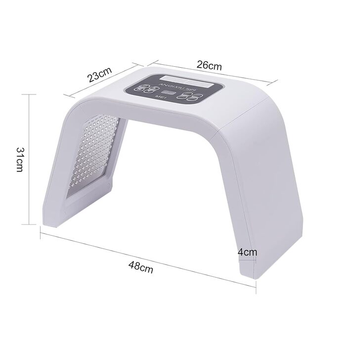 Кольорів Світлодіодна маска для догляду за шкірою, світлодіодна лампа для омолодження шкіри Пристрій для омолодження шкіри Професійне лікування Comedo Видалення зморшок на обличчі Інструменти для догляду за тілом, 7