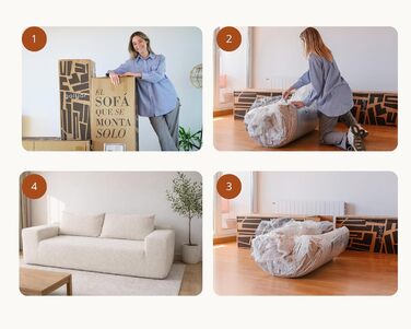 Місний диван 180 см у коробці не потребує складання, вакуумно-стиснутий пінопласт, доставляється компактно, сучасний дизайн (світло-сіра вельветова тканина, 2-місний) Світло-сіра вельветова тканина, 2-місний, 2-