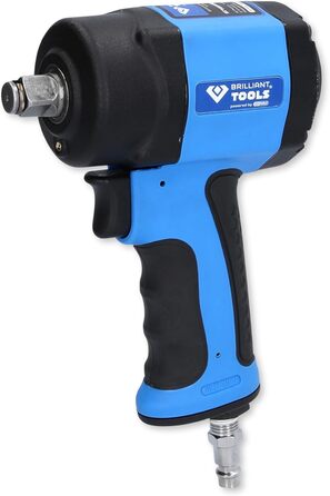 Міні-гайковерт пневматичний 1/2 BT160400 1,240 Нм I Ударний гайковерт стисненого повітря, регульований у 3-х ступенях I Високоефек