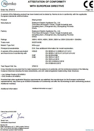 Електрична м'ясорубка 800 Вт Ковбасний фарш для мультиварки М'ясорубка з 3 шліфувальними пластинами і трубками для наповнення ковб