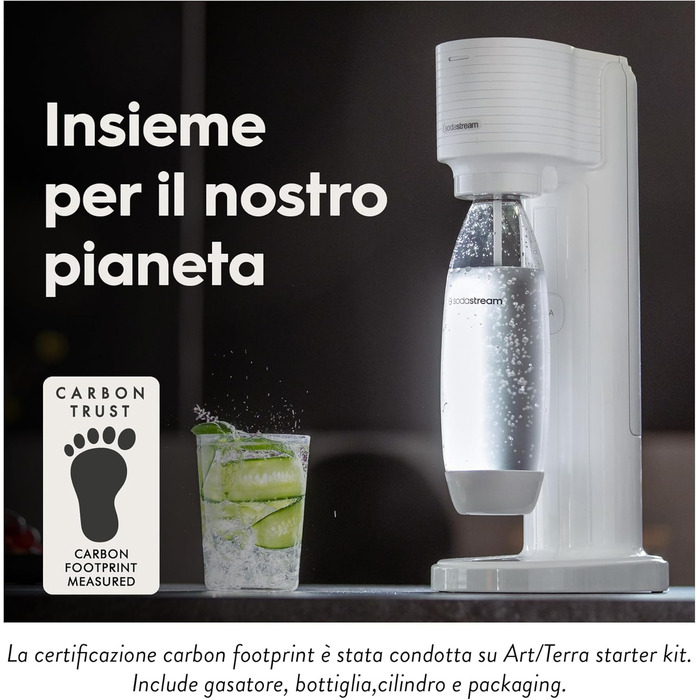 Виробник газованої води Sodastream, Gaia White