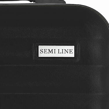 Валіза Semi Line 22' (M) Black (T5576-3)