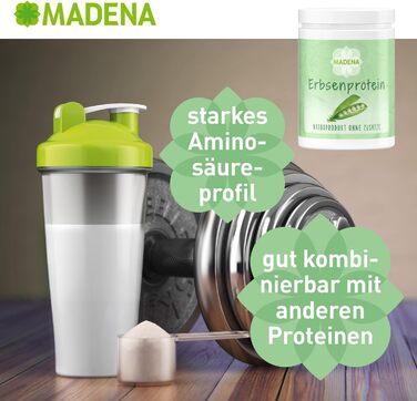 Гороховий протеїновий порошок MADENA 1 кг