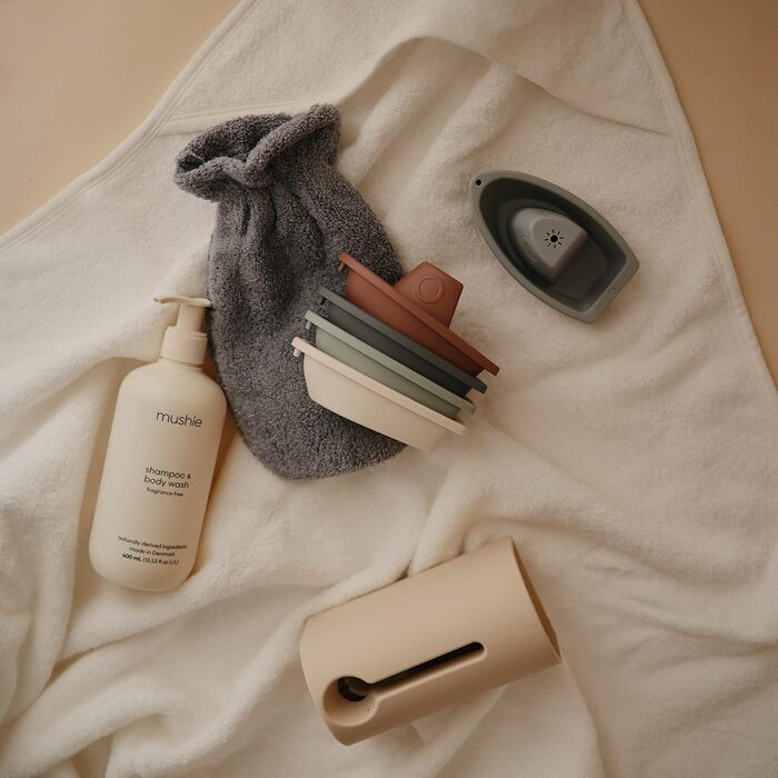 Іграшка для купання Mushie 5 корабликів для немовлят і дітей від 1 року Іграшка для ванни Іграшка для басейну з ПП пластику для ве