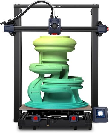 Принтер Anycubic Kobra 2 Max, високошвидкісний друк 500 мм/с, величезний розмір друку 420x420x500 мм, 3D-принтер із автоматичним в