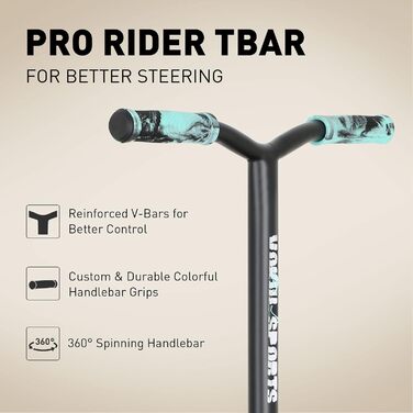 Трюковий самокат Joycruise професійні самокати, трюковий самокат для підлітків діти від 6 років хлопчики дівчатка, фрістайл ударни