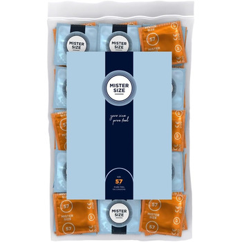 Презерватив Mister Size, прозорий, 57 мм
