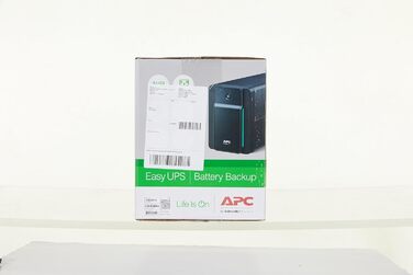 ДБЖ APC Easy UPS - BVX900LI-GR - джерело безперебійного живлення 900 ВА з виходами Schuko, запобіжник акумулятора та захист від перенапруг, резервний акумулятор зі стабілізатором стабілізатора, світлодіодні індикатори (1200 ВА / 650 Вт, IEC - IEC - IEC - 