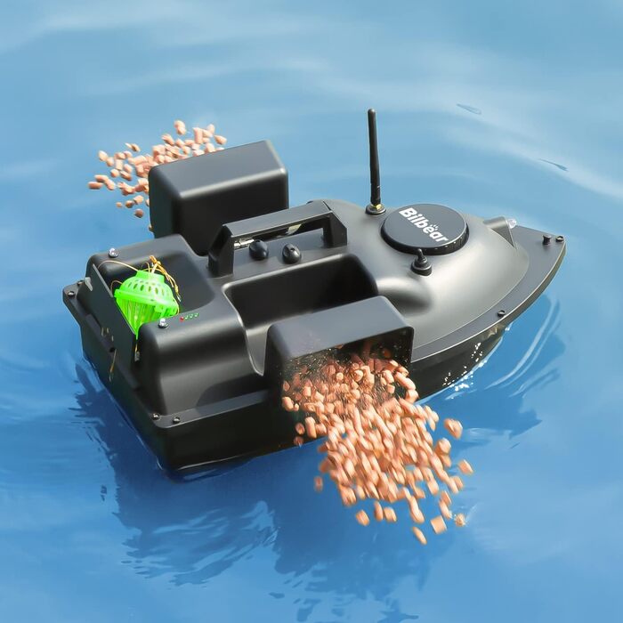 Човен-приманка Bilbear з GPS. Човен для приманки для коропа. Човен для приманки. GPS. Човен.