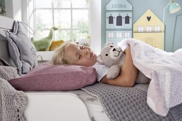 Дитяча подушка Theraline від 2 років, ергономічна подушка для сну та подушка для підтримки шиї, наповнювач з піни з пам'яттю та пе