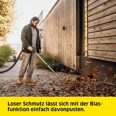 Пилосос для сухого та вологого прибирання Krcher WD 6 P S V-30/6/22/T, вкл. розетку, плоский гофрований фільтр, запатентований філ