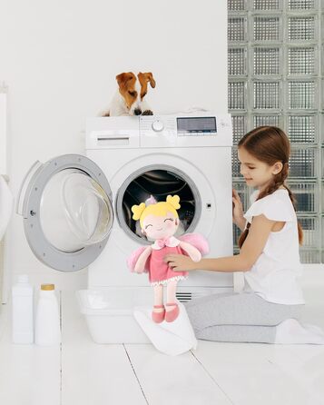 М&39яка тканинна лялька GAGAKU 40 см. Єдиноріг, ляльки-охоронці, подарунок на хрещення, подарунки на хрещення для дівчаток. М&39як