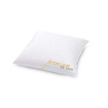 Преміальна пухова подушка Premium de Luxe Comfort 40x40 см - Зроблено в Німеччині. М&39яка пухова подушка зі 100 бавовни - 90 пух, 10 пір&39я. Подушка для алергіків 1 упаковка