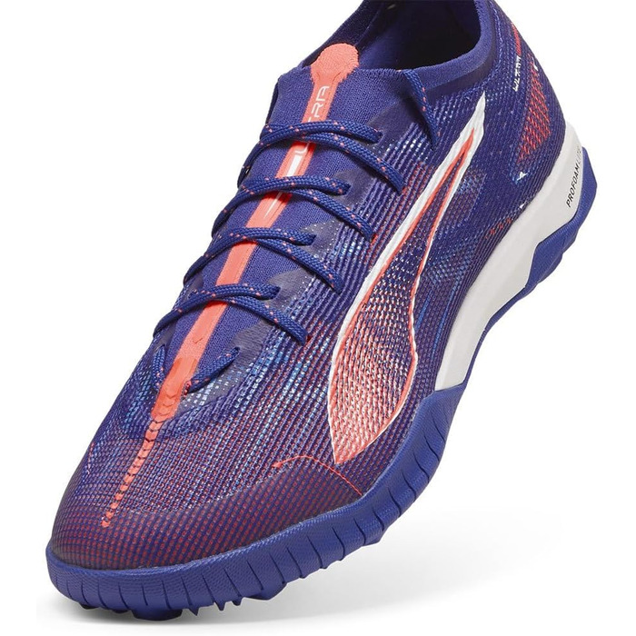 Футбольні черевики PUMA Unisex Ultra 5 Pro Cage 44.5 EU Lapis Lazuli Puma White Sunset Glow
