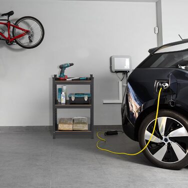 Міцний стелаж Relaxdays, ВxШxГ 90x60x40 см, 3 полиці, сталь, чорний Стелаж для зберігання в підвалі, гаражі, вантажопідйомність 750 кг, вставний монтаж