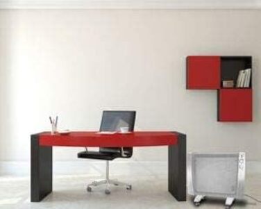 Інфрачервоний обігрівач MAUK, окремостоячий та настінний, рулонний 3 режими нагріву - 1500 Вт (термостат та захист від перегріву) Сірий/Сріблястий